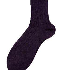 Bresciani 1970 Woman 100% Cashmere Italian Socks Size Small New With Tags